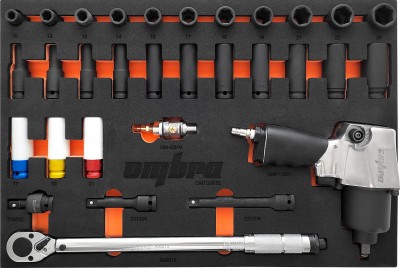 Набор пневмоинструмента 31 предм. в ложементе EVA Ombra OMT33STE Набор пневмоинструмента 31 предм. в ложементе EVA Ombra OMT33STE