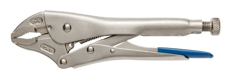 Тиски ручные 250 мм с закругленными губками HOEGERT Тиски ручные 250 мм с закругленными губками HOEGERT