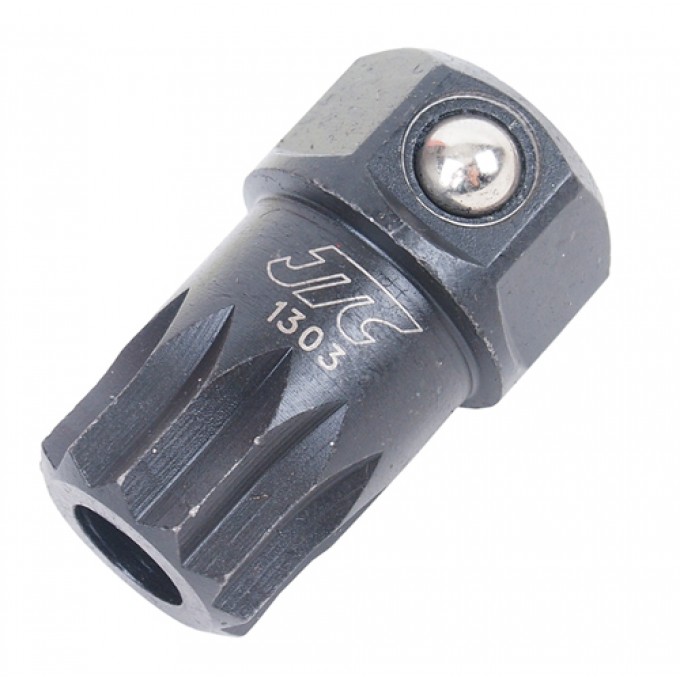 Вставка SPLINE 17мм x M16H для маслосливных пробок (VW, AUDI) JTC Вставка SPLINE 17мм x M16H для маслосливных пробок (VW, AUDI) JTC