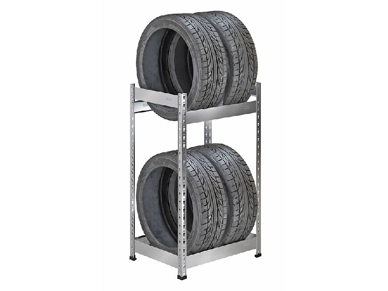 Стеллаж для хранения 4 шин оцинкованный SB 1153х688х525 Стеллаж для хранения 4 шин оцинкованный SB 1153х688х525