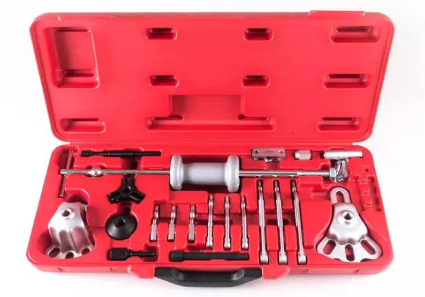 Набор универсальных съемников с обратным молотком 26 предм. Licota Набор универсальных съемников с обратным молотком 26 предм. Licota