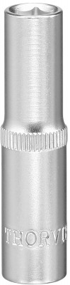 Головка торцевая глубокая 1/4" 10 мм, 6 гр., Thorvik S11S21100 Головка торцевая глубокая 1/4" 10 мм, 6 гр., Thorvik S11S21100