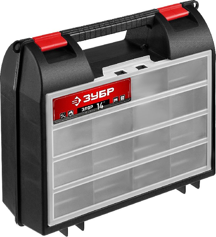 Органайзер пластиковый 360*323*145 мм для электроинструмента ″ЭЛОР-14″ ЗУБР Профессионал Органайзер пластиковый 360*323*145 мм для электроинструмента ″ЭЛОР-14″ ЗУБР Профессионал