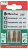 Набор бит Torsion PZ 1/2/3*25 мм METABO Набор бит Torsion PZ 1/2/3*25 мм METABO