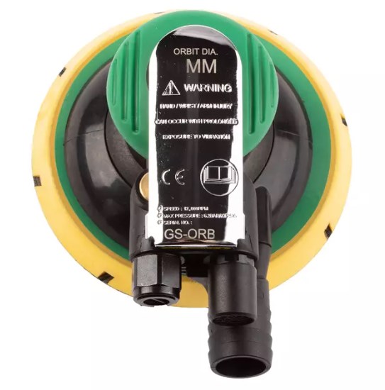 Шлифмашина эксцентриковая пневматическая 12000 об/мин, 150 мм, ход 2,5 мм GARWIN Шлифмашина эксцентриковая пневматическая 12000 об/мин, 150 мм, ход 2,5 мм GARWIN