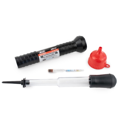 Ареометр (тестер плотности электролита и тосола) AVS HM-01 Ареометр (тестер плотности электролита и тосола) AVS HM-01