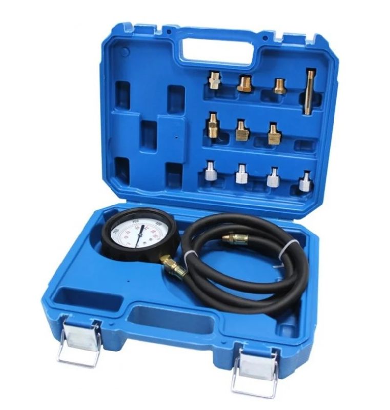 Тестер давления масла с набором адаптеров (в кейсе) ROCKFORCE RF-912G02 Тестер давления масла с набором адаптеров (в кейсе) ROCKFORCE RF-912G02