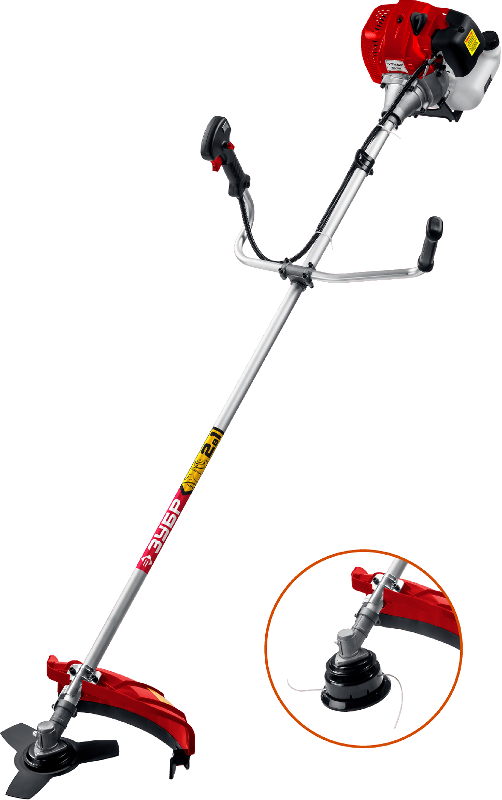 Бензотриммер (мотокоса), 1.3 кВт / 1.7 л.с., 43 см3 ЗУБР Бензотриммер (мотокоса), 1.3 кВт / 1.7 л.с., 43 см3 ЗУБР