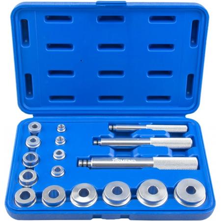 Набор оправок для запресовки сальников, подшипников, салентблоков 17 предм. ZIPMEND Набор оправок для запресовки сальников, подшипников, салентблоков 17 предм. ZIPMEND