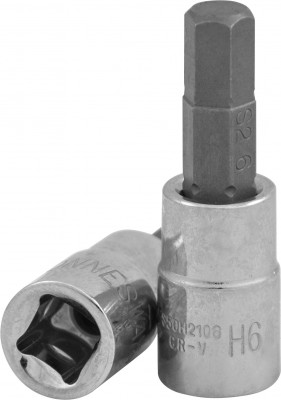 Головка торцевая с шестигранной вставкой 1/2" H 5, 55 мм Jonnesway S09H405 Головка торцевая с шестигранной вставкой 1/2" H 5, 55 мм Jonnesway S09H405