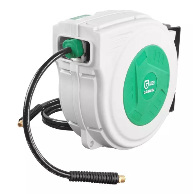 Катушка пневмошланга 8/12 мм, 15 м, 1/4" GARWIN Катушка пневмошланга 8/12 мм, 15 м, 1/4" GARWIN
