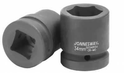 Головка торцевая ударная 1" 34 мм, 6 гр., CrMo Jonnesway S03A8134 Головка торцевая ударная 1" 34 мм, 6 гр., CrMo Jonnesway S03A8134