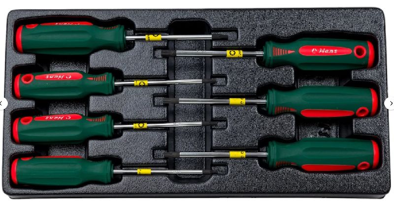 Набор отверток TORX 7 шт в ложементе Hans TT-17 Набор отверток TORX 7 шт в ложементе Hans TT-17