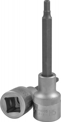 Головка торцевая с шестигранной вставкой 1/2" H 4, 100 мм Jonnesway S09H4304 Головка торцевая с шестигранной вставкой 1/2" H 4, 100 мм Jonnesway S09H4304