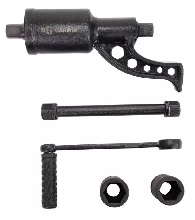 Гайковерт ручной с механическим редуктором удлиненный 1:68 4800 Нм, 1", головки 32/33мм GARWIN Гайковерт ручной с механическим редуктором удлиненный 1:68 4800 Нм, 1", головки 32/33мм GARWIN