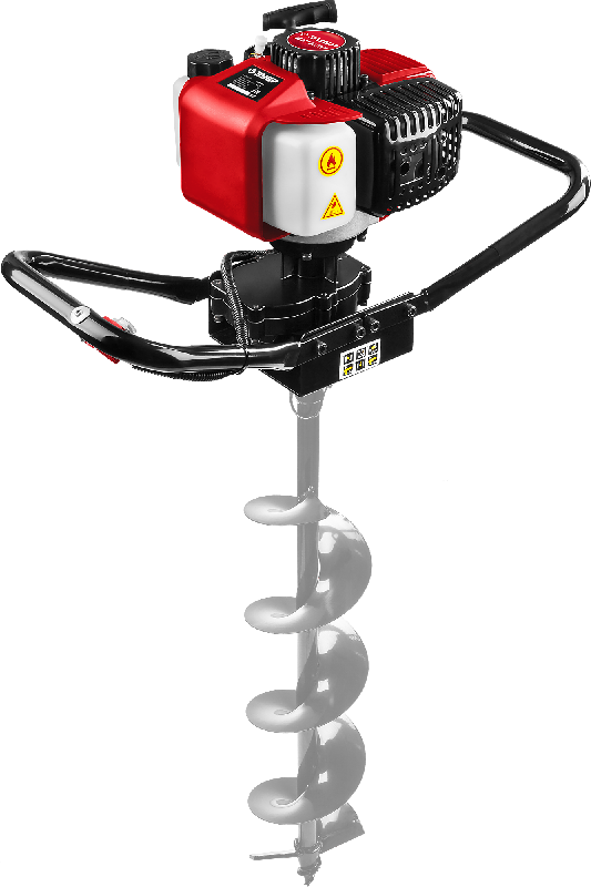 Мотобур (бензобур), d=60-150 мм, 43 см3, 1 оператор, ЗУБР Мотобур (бензобур), d=60-150 мм, 43 см3, 1 оператор, ЗУБР