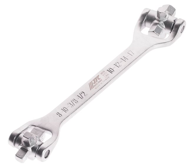 Ключ для маслосливных пробок 8 в 1 (S8, S10, S3/8", S1/2", H10, H12, H14, H17) JTC Ключ для маслосливных пробок 8 в 1 (S8, S10, S3/8", S1/2", H10, H12, H14, H17) JTC