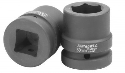 Головка торцевая ударная 1" 30 мм, 6 гр., CrMo Jonnesway S03A8130 Головка торцевая ударная 1" 30 мм, 6 гр., CrMo Jonnesway S03A8130