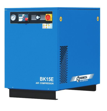 Компрессор винтовой 1400 л/мин, 11 кВт, 10 бар, 380 В Remeza Компрессор винтовой 1400 л/мин, 11 кВт, 10 бар, 380 В Remeza