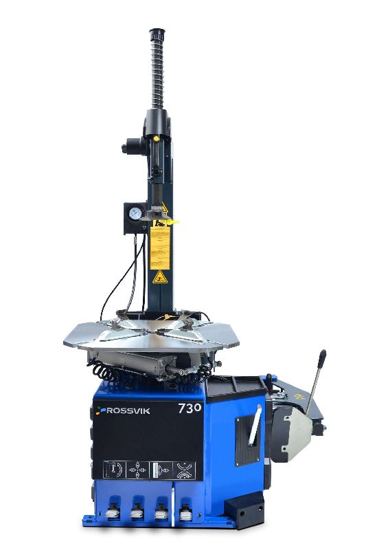 Станок шиномонтажный автоматический 17-30", 380В, взрывная накачка, синий ROSSVIK V-730 Станок шиномонтажный автоматический 17-30", 380В, взрывная накачка, синий ROSSVIK V-730