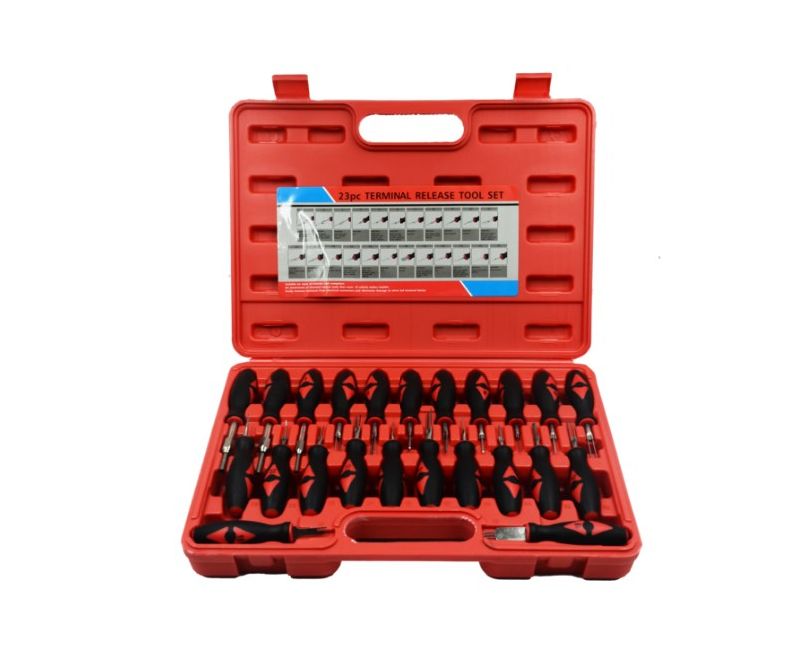 Набор приспособлений для разъединения электроконтактов 23 предм. SpecX Набор приспособлений для разъединения электроконтактов 23 предм. SpecX