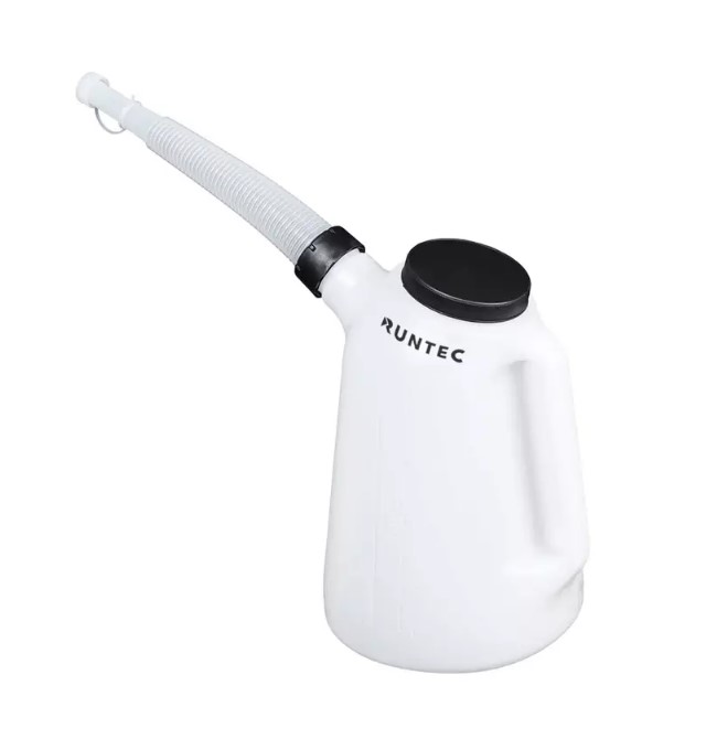 Емкость мерительная (лейка для масла) с разметкой 5 л RUNTEC Емкость мерительная (лейка для масла) с разметкой 5 л RUNTEC