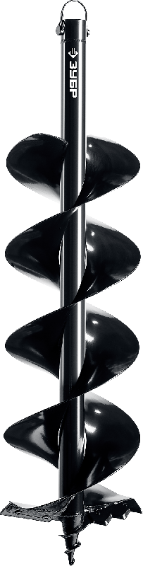 Шнек для мотобуров, мерзлый грунт, d=200 мм, двухзаходный, ЗУБР Шнек для мотобуров, мерзлый грунт, d=200 мм, двухзаходный, ЗУБР