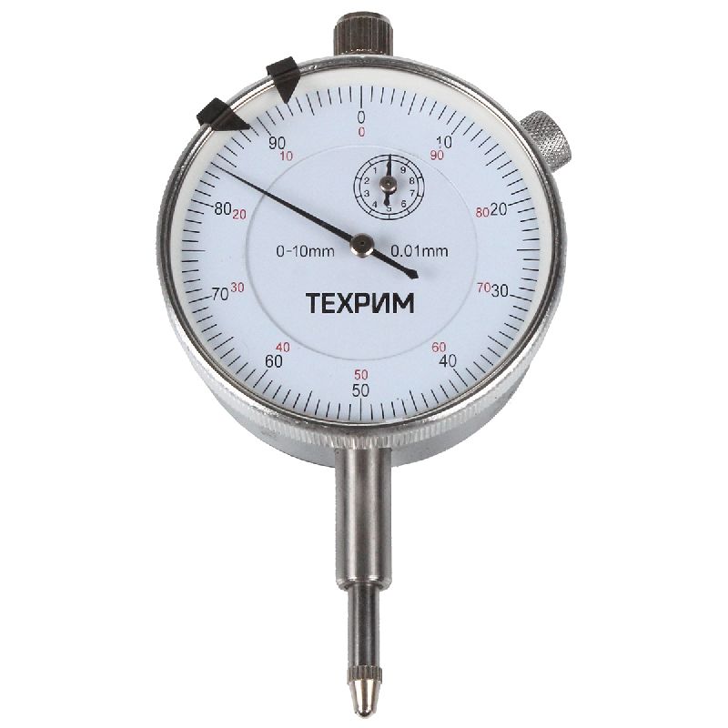 Индикатор часового типа ИЧ 10 0,01 с ушком ГОСТ 577-68 ТЕХРИМ Индикатор часового типа ИЧ 10 0,01 с ушком ГОСТ 577-68 ТЕХРИМ