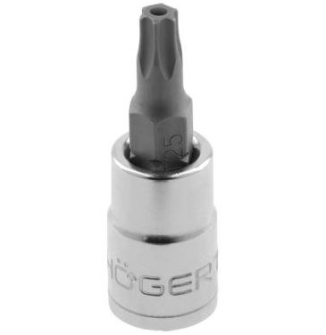 Головка торцевая со вставкой torx с отверстием 1/4" T40H HOEGERT Головка торцевая со вставкой torx с отверстием 1/4" T40H HOEGERT