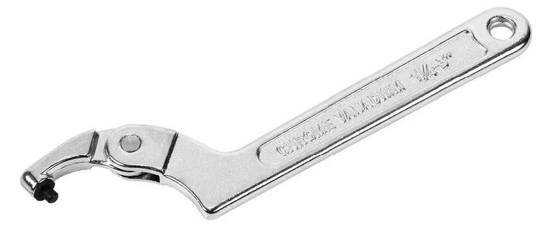 Ключ серповидный 4 1/2" - 6 1/4" (110-155 мм) со штифтом Licota Ключ серповидный 4 1/2" - 6 1/4" (110-155 мм) со штифтом Licota