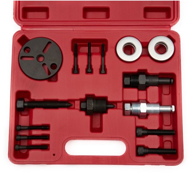 Набор съемников шкивов насоса гидроусилителя руля Ford, GM, Chrysler, 16 предм. ROSSVIK Набор съемников шкивов насоса гидроусилителя руля Ford, GM, Chrysler, 16 предм. ROSSVIK