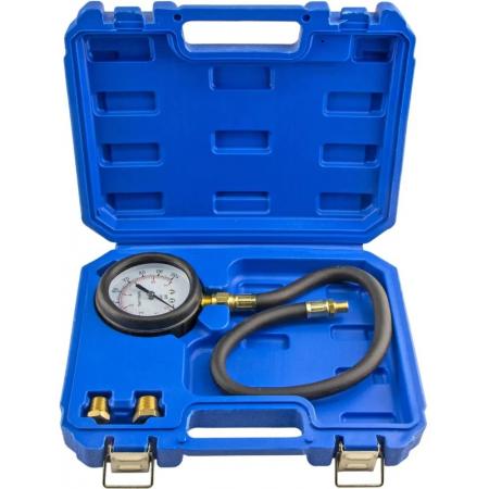 Тестер давления масла с набором адаптеров (в кейсе) 0-7 бар ZIPMEND Тестер давления масла с набором адаптеров (в кейсе) 0-7 бар ZIPMEND