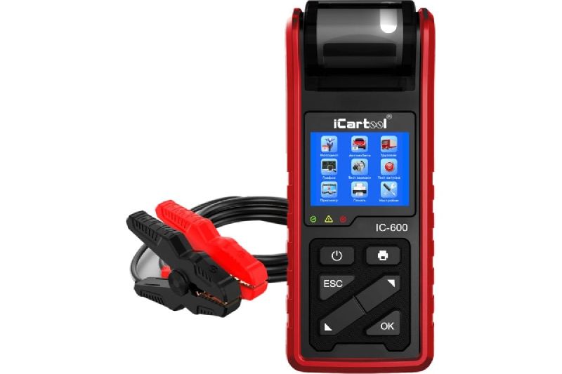 Тестер АКБ автомобилей 6/12/24V ICARTOOL IC-600 Тестер АКБ автомобилей 6/12/24V ICARTOOL IC-600