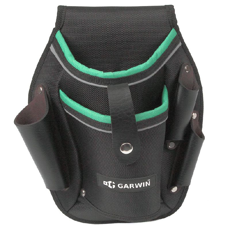 Сумка поясная для шуруповерта 2 кармана GARWIN Сумка поясная для шуруповерта 2 кармана GARWIN