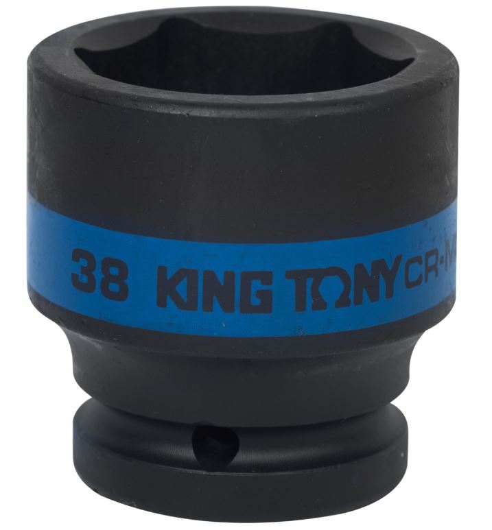 Головка торцевая ударная 3/4" 38 мм, 6 гр., KING TONY Головка торцевая ударная 3/4" 38 мм, 6 гр., KING TONY