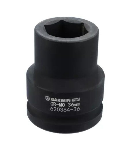Головка торцевая ударная 1 1/2" 36 мм, 6 гр. GARWIN PRO Головка торцевая ударная 1 1/2" 36 мм, 6 гр. GARWIN PRO