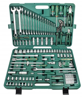 Набор инструмента 142 предм (1/4", 1/2") Jonnesway S04H524142S Набор инструмента 142 предм (1/4", 1/2") Jonnesway S04H524142S