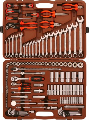 Набор инструмента 141 предм. (1/2", 1/4", 3/8") OMBRA OMT141S Набор инструмента 141 предм. (1/2", 1/4", 3/8") OMBRA OMT141S