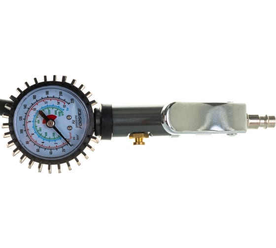 Пистолет для подкачки шин с манометром и насадкой для грузовых колес 15 бар Forsage F-STG-04 Пистолет для подкачки шин с манометром и насадкой для грузовых колес 15 бар Forsage F-STG-04