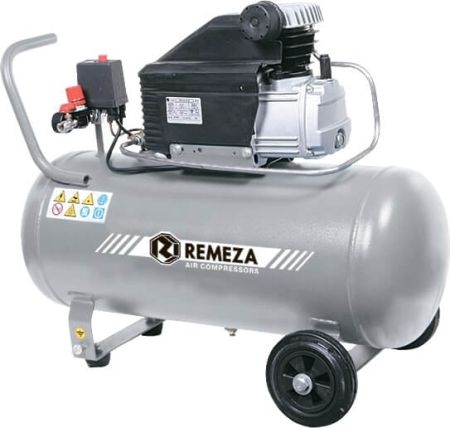 Компрессор масляный прямой привод 50 л, 1,5 кВт, 200 л/мин, 8 бар, 220 В Remeza СБ 4/С- 50.J1047 B Компрессор масляный прямой привод 50 л, 1,5 кВт, 200 л/мин, 8 бар, 220 В Remeza СБ 4/С- 50.J1047 B