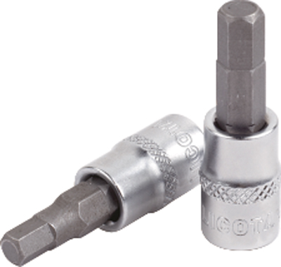 Головка торцевая с шестигранной вставкой 1/2" H 6, 55 мм Licota Головка торцевая с шестигранной вставкой 1/2" H 6, 55 мм Licota