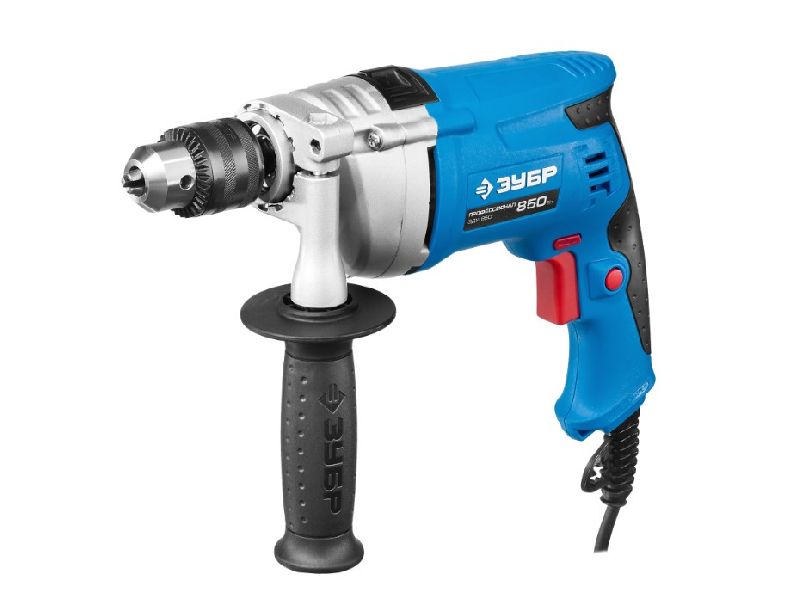 Дрель ударная 850 Вт, 13 мм, двухскоростная ЗУБР ДУ-П850-2 ЭРМ Дрель ударная 850 Вт, 13 мм, двухскоростная ЗУБР ДУ-П850-2 ЭРМ
