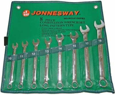 Набор ключей комбинированных удлиненных 10-19 мм (8 шт.) Jonnesway W264108PRS Набор ключей комбинированных удлиненных 10-19 мм (8 шт.) Jonnesway W264108PRS