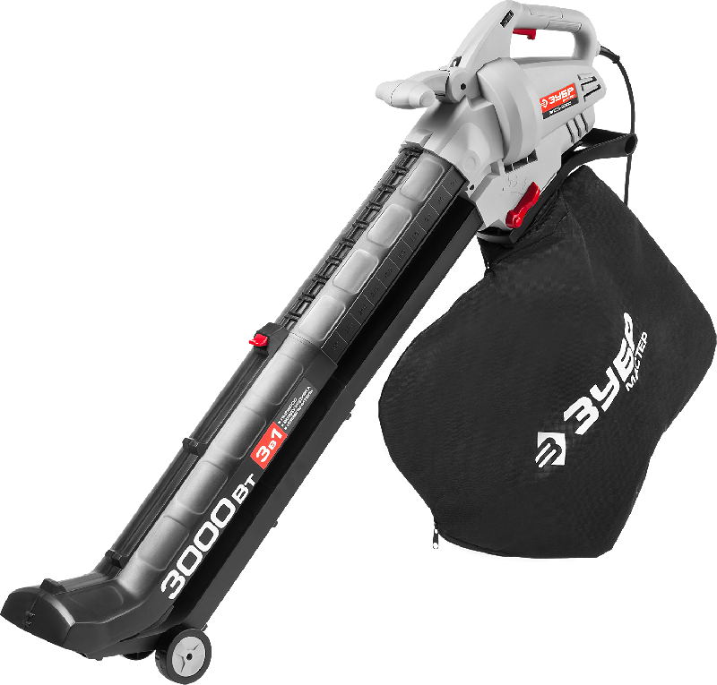 Воздуходувное устройство (Пылесос садовый) 3000 Вт, мусоросборник 45л ЗУБР Воздуходувное устройство (Пылесос садовый) 3000 Вт, мусоросборник 45л ЗУБР