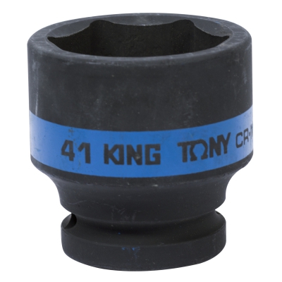 Головка торцевая ударная 3/4" 41 мм, 6 гр., KING TONY Головка торцевая ударная 3/4" 41 мм, 6 гр., KING TONY