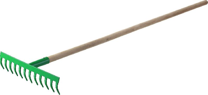 Грабли 12-ти зубые прямые, 310*80*1300 мм с деревянным черенком РОСТОК Грабли 12-ти зубые прямые, 310*80*1300 мм с деревянным черенком РОСТОК