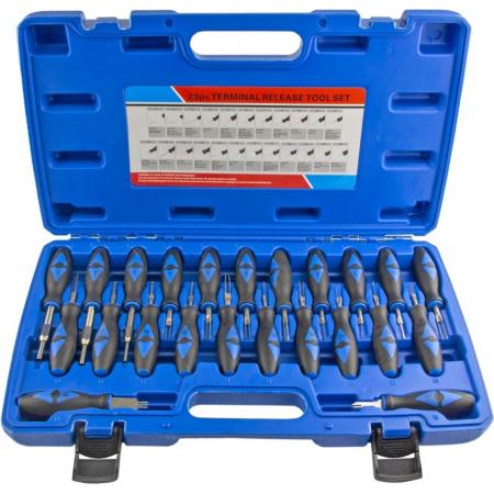 Набор приспособлений для разъединения электроконтактов 23 предм. ZIPMEND Набор приспособлений для разъединения электроконтактов 23 предм. ZIPMEND