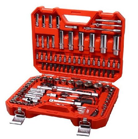 Набор инструмента 114 предм. (1/2", 1/4") 6-гр JTC Набор инструмента 114 предм. (1/2", 1/4") 6-гр JTC