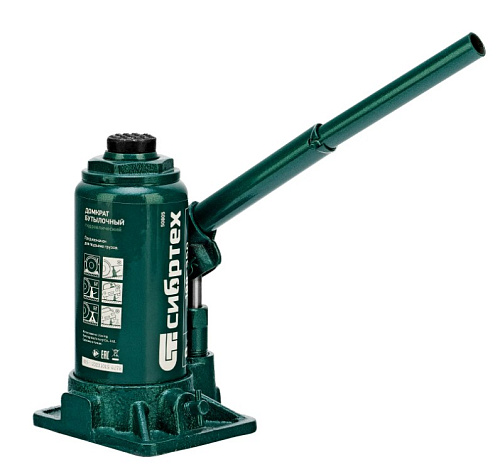 Домкрат бутылочный 8 т 180-350 мм Сибртех Домкрат бутылочный 8 т 180-350 мм Сибртех