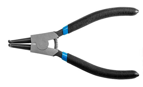 Съемник стопорных колец 150 мм разжим, загнутый (12-25 мм) HOEGERT Съемник стопорных колец 150 мм разжим, загнутый (12-25 мм) HOEGERT